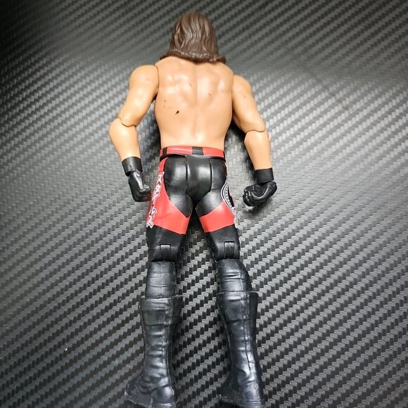 WWE AJ Styles 2017 Mattel Wrestling Action Figure W/ Black Gloves 7" Tall - Picture 5 of 9